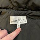 Nicole Miller  Studio Black Hooded Puffer Fur Lined Winter Coat- Size Medium Photo 8