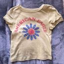 American Eagle  baby tee Photo 0