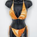 Naked Wardrobe  Swim Dreamsicle String Bikini Swimsuit NEW Sz L Style NW-W0732 Photo 0