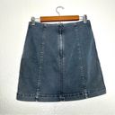 Free People  Women's Dark Blue Modern Femme Skirt 4 Summer High Rise Mini Photo 4