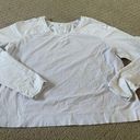 Lululemon  White Long Sleeve Shirt Size 6 Bin 33 Photo 0