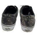 Vans  Doheny Platform Washed Black Denim Dots Sneakers Size 9 Women’s Lace Up Photo 4