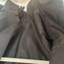 Elizabeth and James  Dark Gray Wool‎ Pleated Career Blazer Size 6 Photo 4