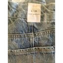 Good American  '90s Duster Straight Leg Jeans In Blue950 6/28 NWT Photo 4