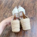 Eileen Fisher  • Willow Espadrille Wedge Sandal beige Bone leather jute heel Photo 7