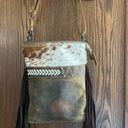 Myra Bags Myra Bag Crossbody Cowhide With Fringe  Photo 0