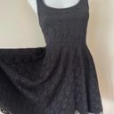 Aeropostale Women’s Black Crochet Summer Dress, Small Photo 4