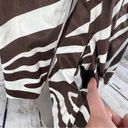 Iz Byer  Women’s Brown Zebra Trench Coat Size M Photo 8