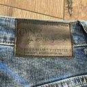 One Teaspoon  High Waist Free Bird Fitted Distressed Stretch Blue Jeans Size 28 Photo 4