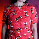 Disney  Queen of Hearts Alice in Wonderland Dress Size Small NEW Photo 2