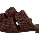 Kelsi Dagger  brown slip on leather sandal Photo 0
