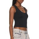 Free People  Clean Lines Seamless Muscle Fit Camisole in Black Size X-Small/Small Photo 12