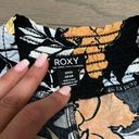 Roxy  Black Floral Print Pull On Beach Pants. Size S Photo 3