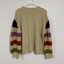 Lush Clothing Lush Striped Sleeve Sweater Photo 6