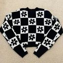 Hollister Checker Cropped Sweater Photo 1