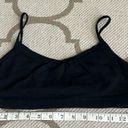 Lululemon  black no padding yoga lounge light support bra Photo 8