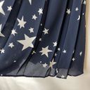 J.Crew  Stars Pleated Chiffon Skirt (Navy/White) - 0 Photo 7