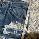 Wrangler Vintage Distressed Jean Shorts Photo 3