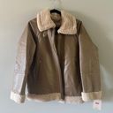 Levi's Relaxed Faux Shearling and Faux Leather Aviator Jacket Photo 5