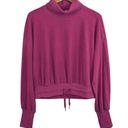 Sweaty Betty NEW  Women's Size Small Pink Melody Luxe Fleece Pullover Photo 0