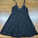 Frederick's of Hollywood  90’s Black Lace Slip Size L Photo 0