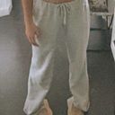 Daisy Fuentes wide leg light grey sweatpants !! Photo 3