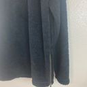 Lauren James  Preptec Black fleece side zippers medium 3/4 zip top Photo 2