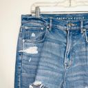 American Eagle Light Wash Ripped Highest Rise 90’s Boyfriend Jeans Photo 1