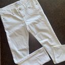 Gap  Cropped Skinny Stella Jean in white - size 4 Photo 1