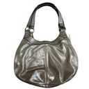 Coach Purse Soho Lynn Hobo Buckle Gold Metallic Shimmer Leather Pleated Glam Photo 4