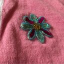Daisy VINTAGE STORYBOOK KNITS Sequin flower  cardigan sweater SIZE SMALL BRATZ Photo 6