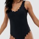 VERO MODA Nwt VERA MODA Scallop Edge One Piece Swimsuit XS Photo 1