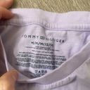 Tommy Hilfiger  Lilac Logo Tee Size Small Photo 1