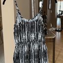 Mossimo Supply Co Black & White Print Romper Photo 3