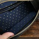 Kate Spade  Black Suede and Patent Leather Vintage Handbag 12"x5"x7" Photo 5