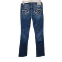 Silver Jeans  Co Mid-Rise Aiko Baby Bootcut Leg Denim Jeans Size W28 x L33 Photo 3