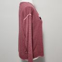 Sundry  pink heather terrycloth LOVE sweatshirt size 2 (medium 8-10) Photo 1