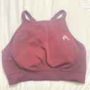 Oner Active Burgundy High Neck Sport Bra Photo 0