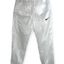 Nike NWOT  Woven TECH MESH pull on 2 in 1 shorts track Pants joggers WHITE size S Photo 5