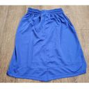 Nike  Women's Medium Mesh Basketball Shorts Made into Modesty Skirt Blue Photo 3