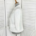 Dress Barn  Eyelet Linen Blazer Jacket White Medium Cottagecore Photo 1