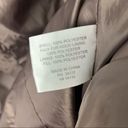 Gallery  Brown Quilted Puffer Faux Fur Zip Hoodie Zipper Lined Coat, Size Medium Photo 3