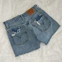 Levi's Levi’s 501 Women's Wedgie Patchwork Denim Shorts Size 27 Photo 1