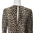 Equipment  Femme Womens Aubrey Dress Leopard Print Silk Shift 3/4 Sleeves Size XS Photo 7