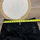 White House | Black Market  Cuffed Black Shorts Womens Size 0 Photo 7