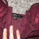 Boutique Maroon Corset Bra Top Photo 1