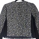 Rebecca Taylor  ZELMA ZIP-FRONT FLORAL PRINT LAMB LEATHER JACKET WOMENS 2 $1,295 Photo 8