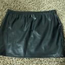 Pretty Little Thing Leather Skirt Photo 0