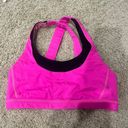 Lululemon Hot Pink Sports Bra Photo 0