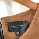 Romeo + Juliet Couture Romeo and Juliet brown suede like tank Photo 3